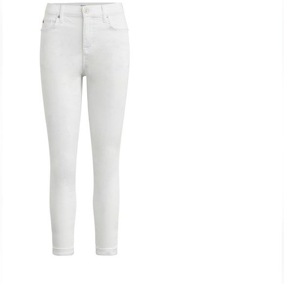 New w/tags Hudson Mid-rise cropped denim size 24 - Picture 2 of 8